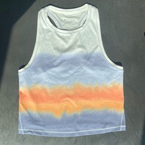 Athleta Shanti Crop Tank - Print